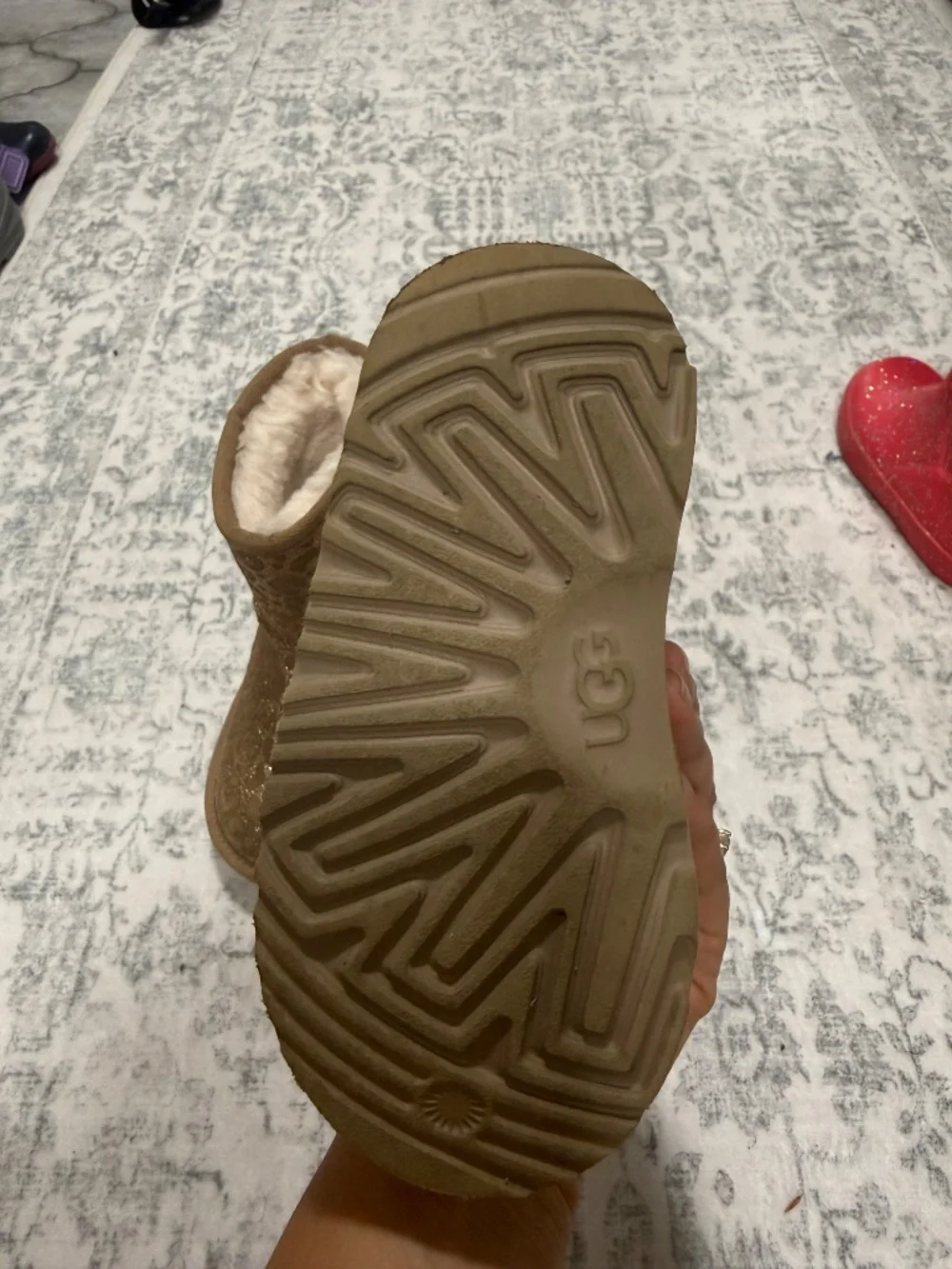 Toddler girl UGG boots size 9